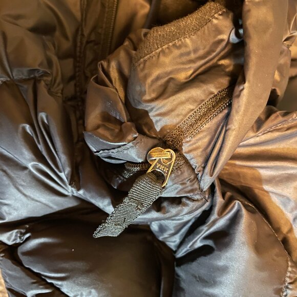 Eddie Bauer long down bomber jacket - Picture 8 of 8